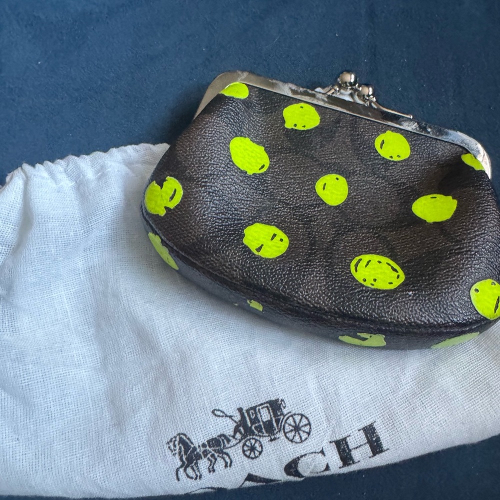 Coach Mini Cora Domed Satchel w/Coach Coin Purse (dust bag) - Picture 7 of 10